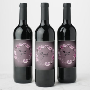 Rótulo De Garrafa De Cerveja Onyx Black Velvet Chalkboard Grunge Vintage