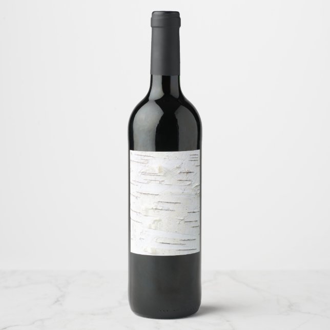 Rótulo De Garrafa De Cerveja Padrão de latido de aves (Frente)
