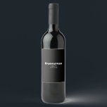 Rótulo De Garrafa De Cerveja padrinho de casamento festa de solteira adicionar<br><div class="desc">design</div>