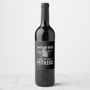 Rótulo De Garrafa De Cerveja Pais De Galinha Têm Os Melhores Peckers De Adul En