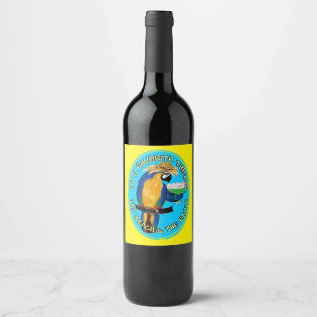 RÓTULO DE GARRAFA DE CERVEJA PAPAGAIO (Frente)