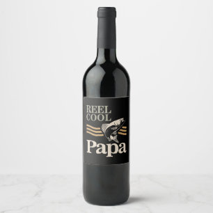 Rótulo De Garrafa De Cerveja Papai Legal Reel - Presentes do Pai e do Avô