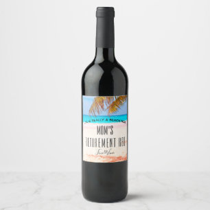 Rótulo De Garrafa De Cerveja Para algum vinho fino vermelho de pessoa