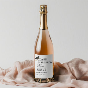 Rótulo De Garrafa De Cerveja Pares bem com a graduação universitária