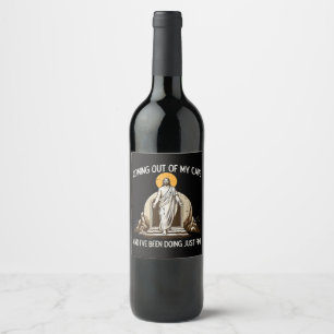 Rótulo De Garrafa De Cerveja Páscoa Saindo da Minha Caverna Jesus