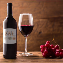 Rótulo De Garrafa De Cerveja Pastel Colorido Cozy Dar Obrigados e Abóbora