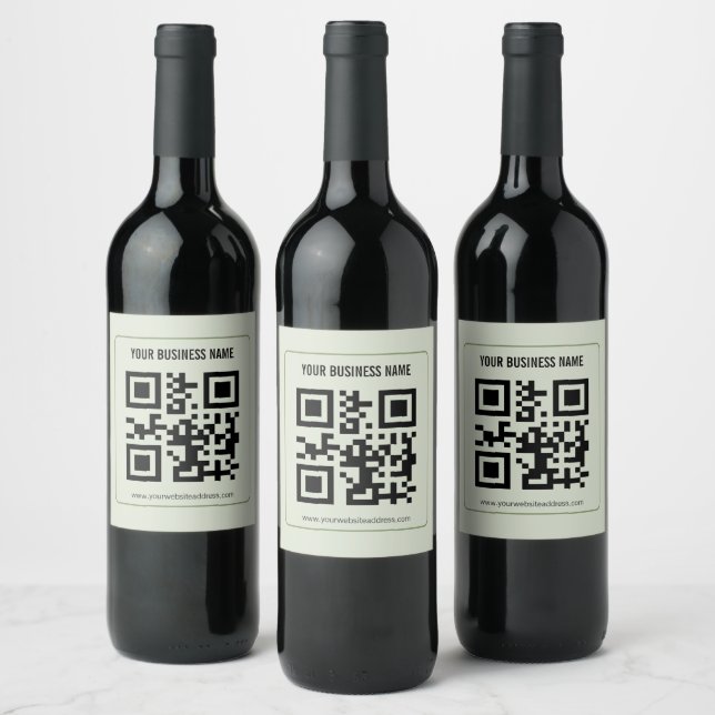 Rótulo De Garrafa De Cerveja Personalize Seu Modelo de Nome de Negócio de Códig (Garrafas)