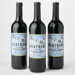 Rótulo De Garrafa De Cerveja Personalized Wine Labels: Toast to Love!