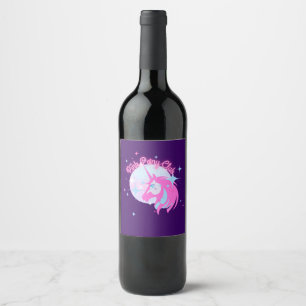 Rótulo De Garrafa De Cerveja Pink Pony Club