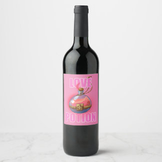 Rótulo De Garrafa De Cerveja Poção de Amor