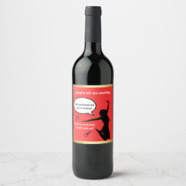 Rótulo De Garrafa De Cerveja Pop the Cork: Seductive Wine Labels That Speak You