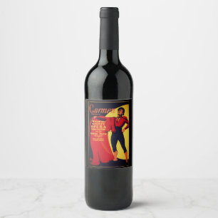 Rótulo De Garrafa De Cerveja Poster de ópera carmen