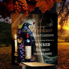 Rótulo De Garrafa De Cerveja Prêmio de fantasia de Halloween Spookked