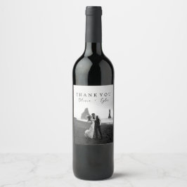 Rótulo De Garrafa De Cerveja Presente de Agradecimento de Casamento Personaliza