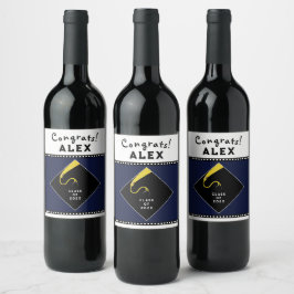 Rótulo De Garrafa De Cerveja Presente de festa de formatura