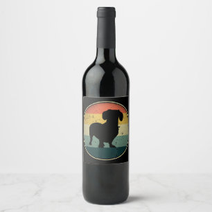 Rótulo De Garrafa De Cerveja Presente para cães  Dachshund Dog Lover Gifes Em 