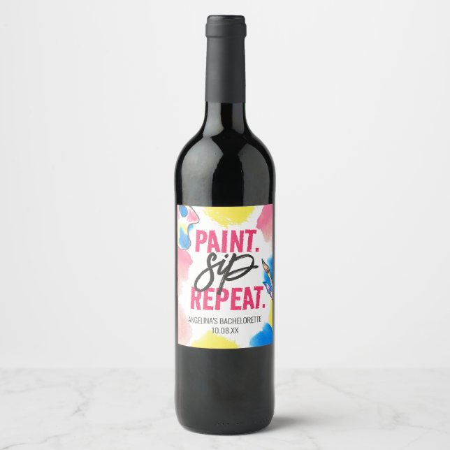 Rótulo De Garrafa De Cerveja Presente para Festa de Despedida de Solteira Pinta (Frente)
