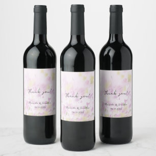Rótulo De Garrafa De Cerveja Primavera Colorida Verão Floral Boho Jardim