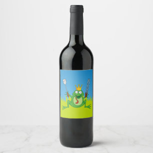 Rótulo De Garrafa De Cerveja Príncipe CHURRASCO