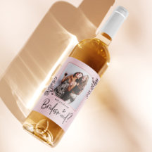 Proposta Elegante De Bridesmaid