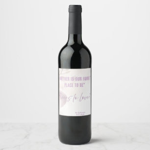 Rótulo De Garrafa De Cerveja Rótulo da Frasco de Casamento