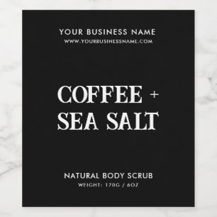 Rótulo De Garrafa De Cerveja Rótulo de produto preto elegante com depuração cor