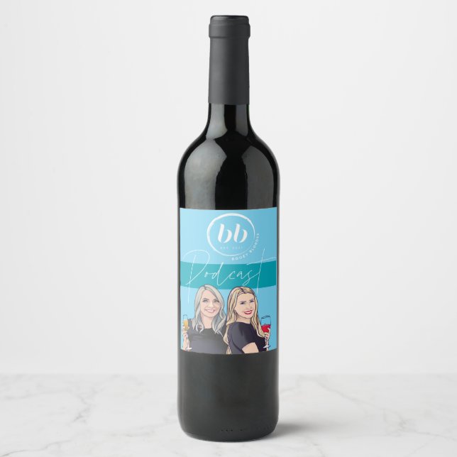 Rótulo De Garrafa De Cerveja Rótulo de Vinho (Frente)