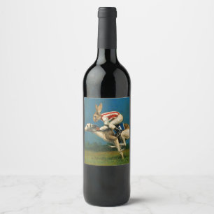 Rótulo De Garrafa De Cerveja Rótulo de Vinho de Camarão