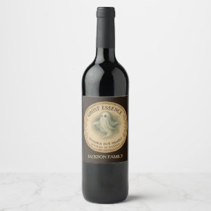 Rótulo De Garrafa De Cerveja Rótulo de Vinho de Poção de Essência de Fantasma