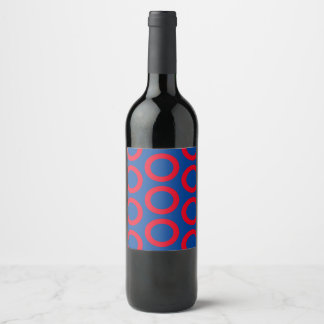 Rótulo De Garrafa De Cerveja Rótulo de Vinho de Rosquinha de Fish