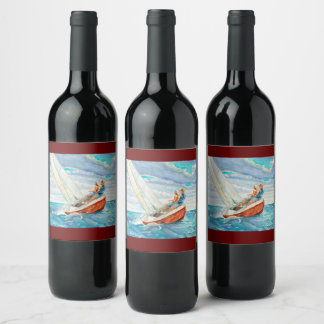 Rótulo De Garrafa De Cerveja Rótulo de Vinho de Vela
