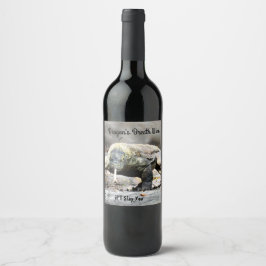 Rótulo De Garrafa De Cerveja Rótulo de Vinho do Dragão Komodo