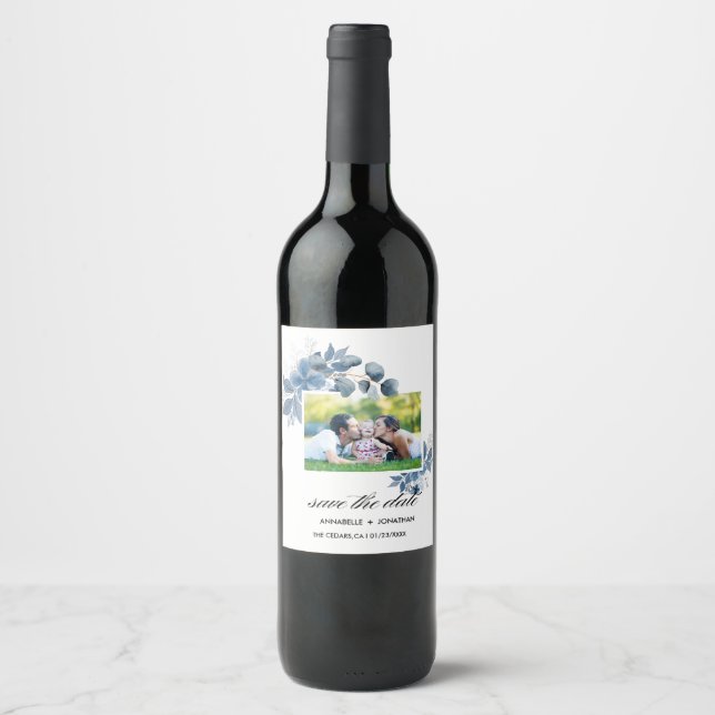 Rótulo De Garrafa De Cerveja Rótulo de Vinho Espumante Eucalipto com Letra Mode (Frente)