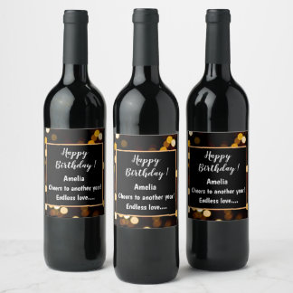 Rótulo De Garrafa De Cerveja Rótulo de Vinho & Espumante Personalizado