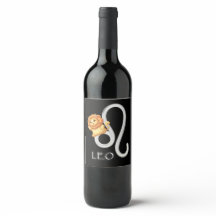 Rótulo de Vinho Leo