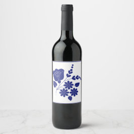 Rótulo De Garrafa De Cerveja Rótulo de Vinho Padrão Tradicional