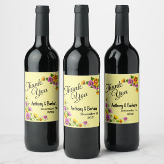 Rótulo De Garrafa De Cerveja Rótulo de Vinho Personalizado de Pensamento Obriga