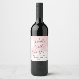Rótulo De Garrafa De Cerveja Rótulo de Vinho Personalizado para o Dia dos Namor