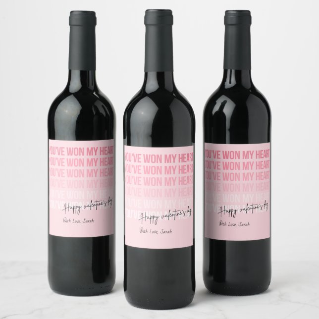 Rótulo De Garrafa De Cerveja Rótulo de Vinho Personalizado para o Dia dos Namor (Garrafas)