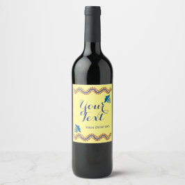 Rótulo De Garrafa De Cerveja rótulo de vinho personalizado - rótulo de vinho co