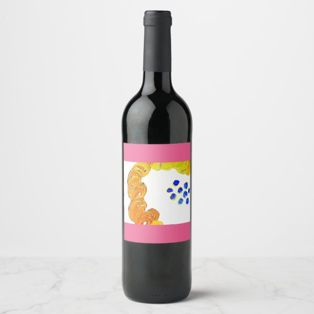 RÓTULO DE GARRAFA DE CERVEJA RÓTULO DO VINHO (Frente)