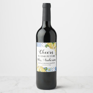 Rótulo De Garrafa De Cerveja Rótulo do Vinho Chá de panela para o Futuro do Med