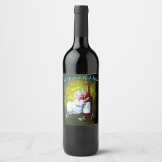 Rótulo De Garrafa De Cerveja Rótulo do Vinho CHEIO VERMELHO OVINO Incognito