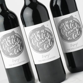 Rótulo De Garrafa De Cerveja Rótulo do Vinho de Prata