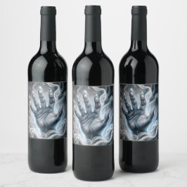 Rótulo De Garrafa De Cerveja Rótulo do Vinho Místico