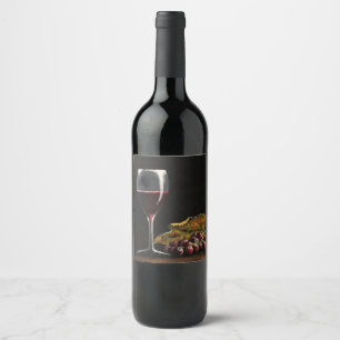Rótulo De Garrafa De Cerveja Rótulo do Vinho Vermelho