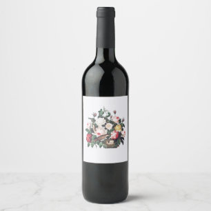 RÓTULO DE GARRAFA DE CERVEJA RÓTULO DO VINHO: VINTAGEM BOTÂNICA: NEST DE AVES