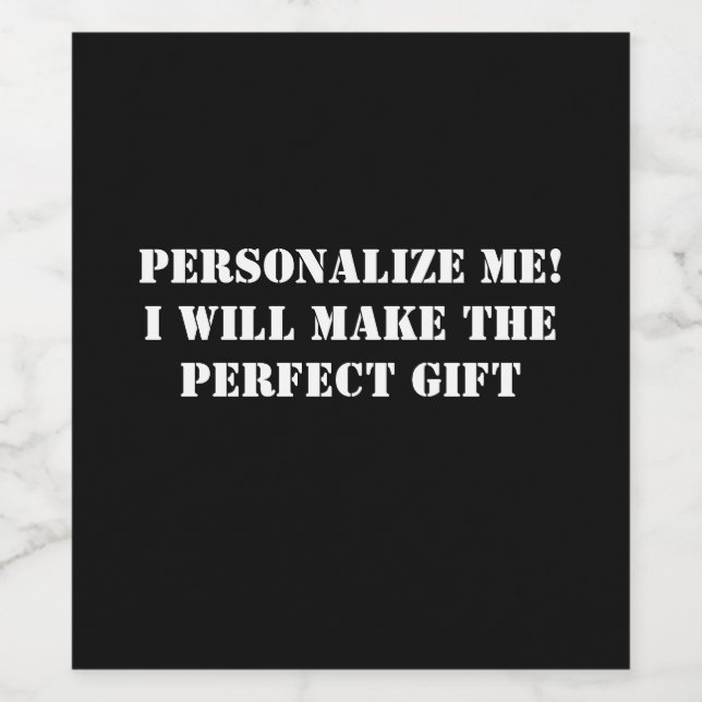 Rótulo De Garrafa De Cerveja *Rótulo personalizado* (Rótulo Único)