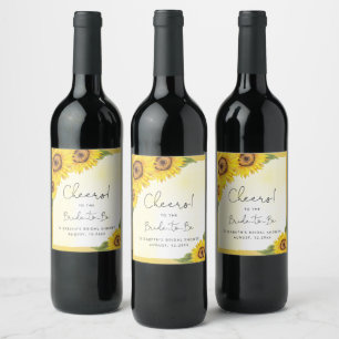 Rótulo De Garrafa De Cerveja Rótulo russo do vinho de girassol chá de panela