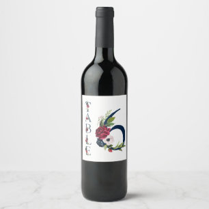 Rótulo De Garrafa De Cerveja Rótulo Vinho mesa Número. Rótulo do Vinho